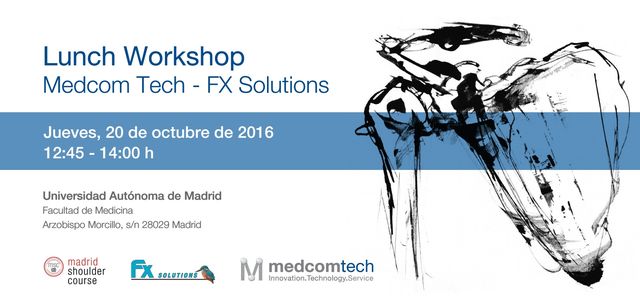 Profesor en Lunch Workshop Medcom Tech – Fx Solutions